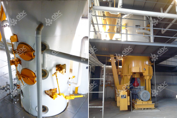 nam unni desolventizatsiyalash va eritmani bugʻlatish tizimi